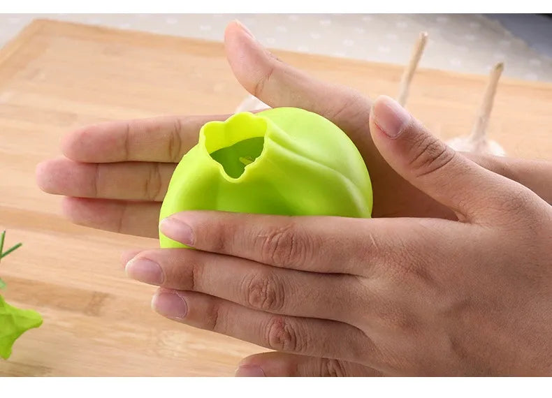 Pack x2 Pelador de Ajo de Silicona – Diseño en Forma de Ajo