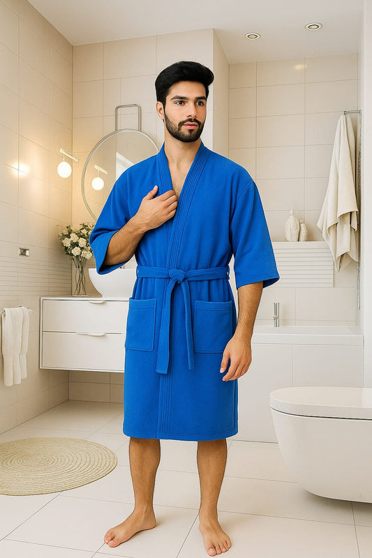 Bata de baño unisex Perú Pima 100% algodón | Jil Novedades Perú